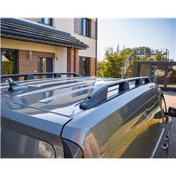 Relingi dachowe Volkswagen VW Caddy SB SK L2 Maxi 2020- Aluminium plasti
