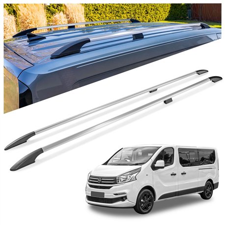 Relingi dachowe Fiat Talento II 296 X82 L1 SWB 2016-2021 Aluminium