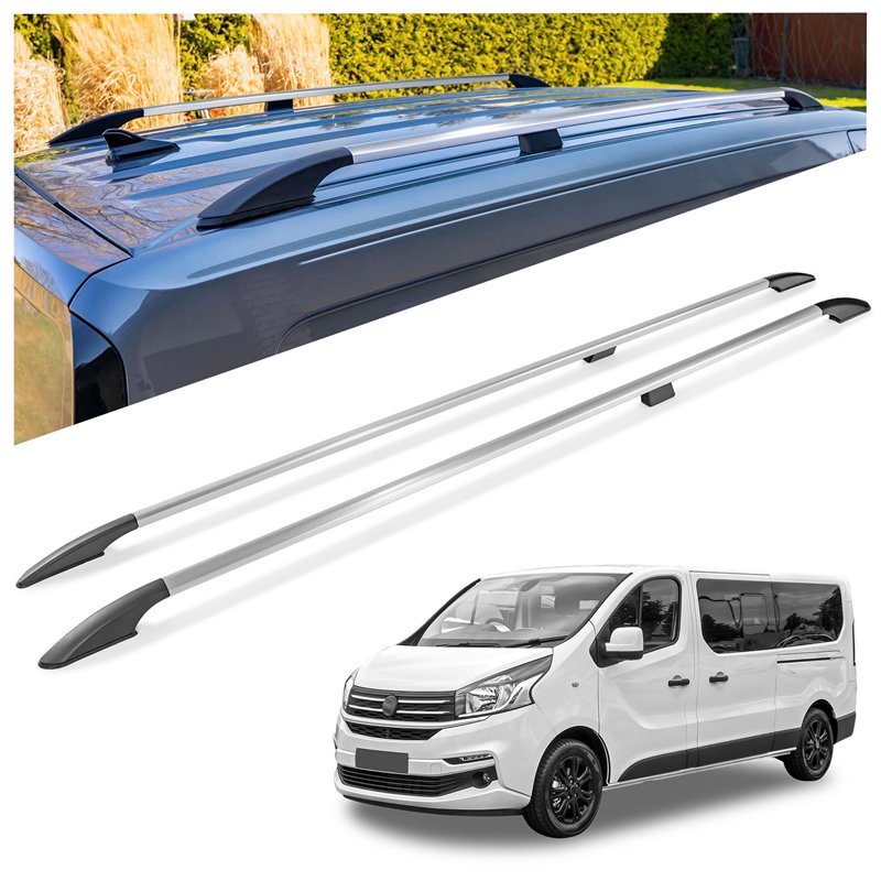 Relingi dachowe Fiat Talento II 296 X82 L1 SWB 2016-2021 Aluminium