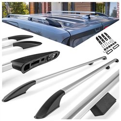Relingi dachowe Opel Vivaro B X82 L1 SWB 2014-2019 Aluminium plast