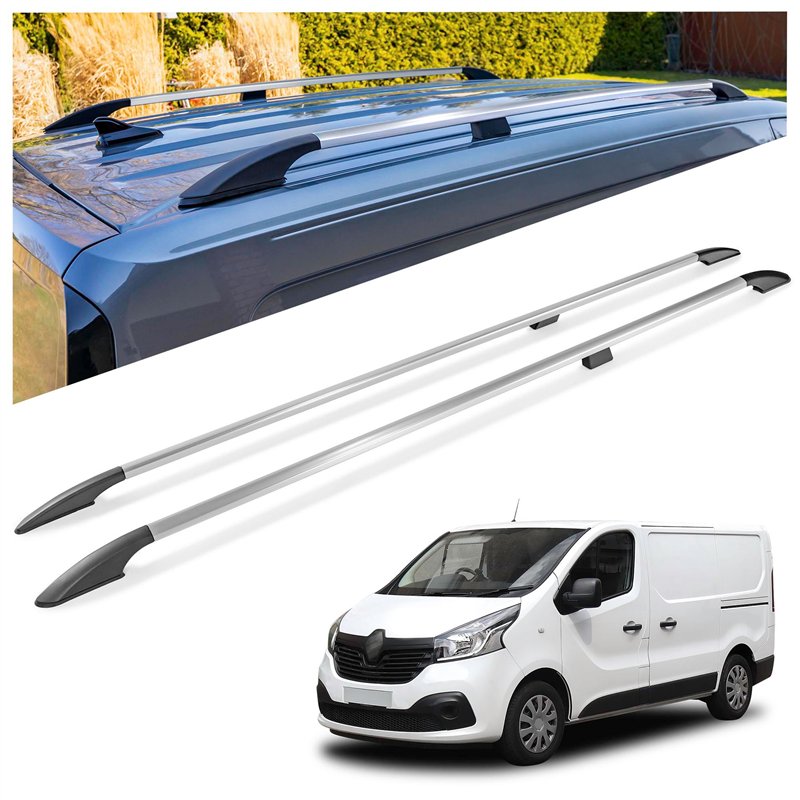 Relingi dachowe Renault Trafic III FG/JG L1 SWB 2014- Aluminium pl