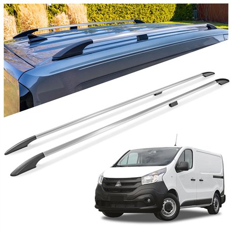 Relingi dachowe Mitsubishi Express IV X82 SN L1 SWB 2020-2022 Alum