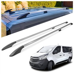 Relingi dachowe Opel Vivaro B X82 L2 LWB 2014-2019 Aluminium plast