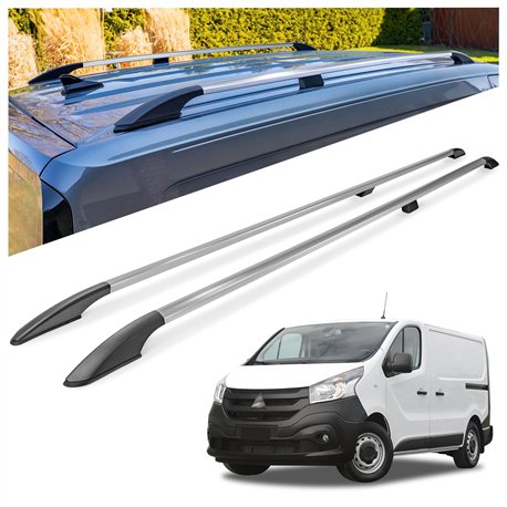 Relingi dachowe Mitsubishi Express IV X82 SN L2 LWB 2020-2022 Alum