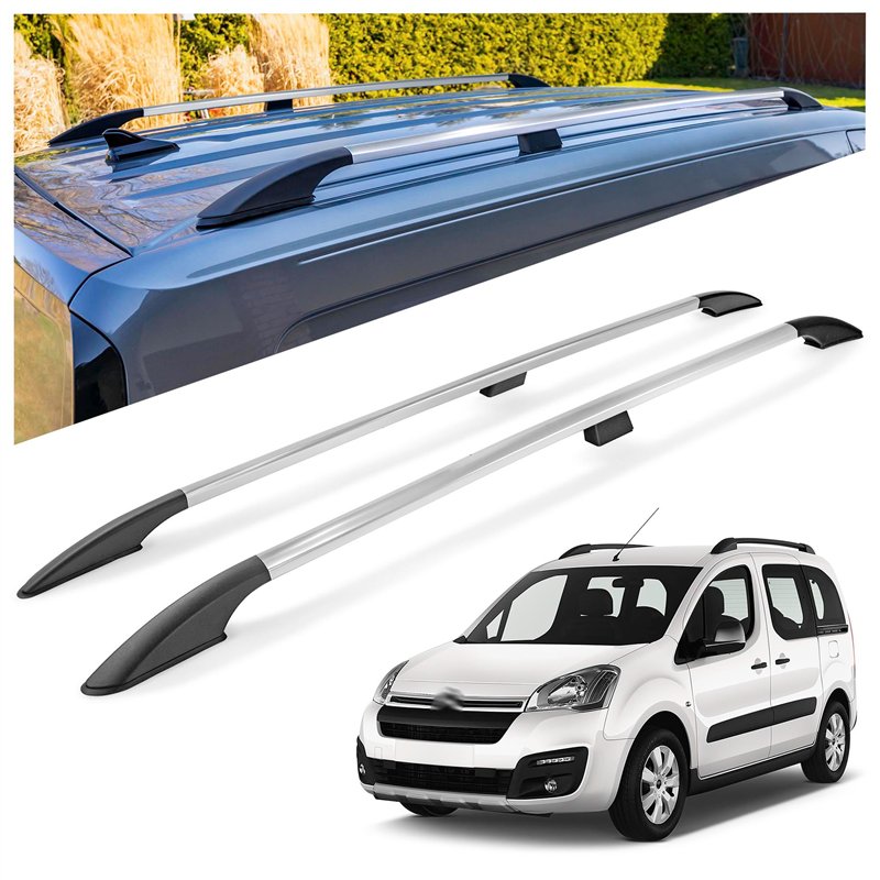 Relingi dachowe Citroen Berlingo II B9 L1 2008-2018 Aluminium plas