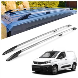 Relingi dachowe Peugeot Partner III K9 L2 2018- Aluminium plastik