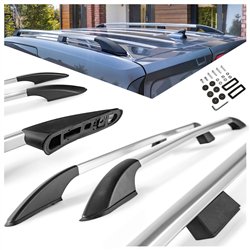 Relingi dachowe Volkswagen VW Caddy IV SA DU L1 SWB 2015-2020 Alum