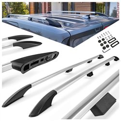 Relingi dachowe Volkswagen VW Caddy III 2K L2 Maxi 2003-2015 Alumi