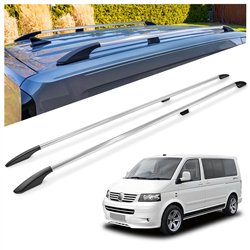 Relingi dachowe Volkswagen VW Multivan T5 L2 LWB 2003-2015 Alumini