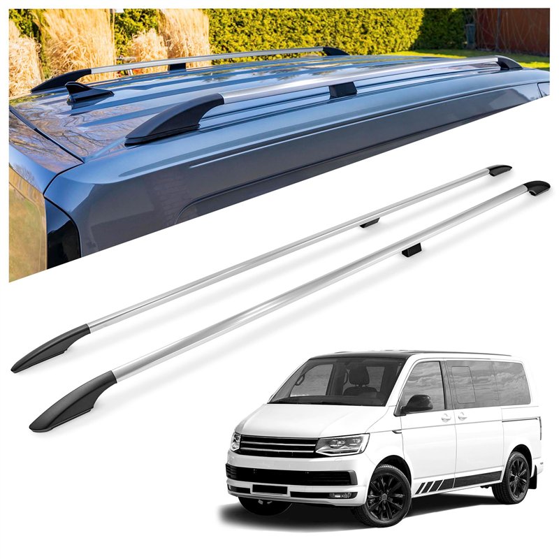 Relingi dachowe Volkswagen VW Multivan T6 L2 LWB 2015-2019 Alumini