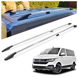Relingi dachowe Volkswagen VW Caravelle T6.1 L2 LWB 2019-2023 Alum