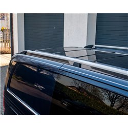 Relingi dachowe Volkswagen VW Caddy SB SK L1 SWB 2020- Aluminium p