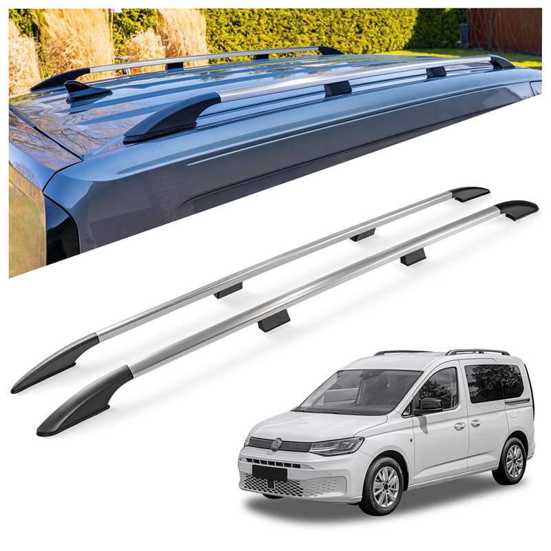 Relingi dachowe Volkswagen VW Caddy SB SK L2 Maxi 2020- Aluminium