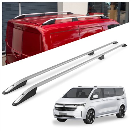 Relingi dachowe Volkswagen VW Caravelle T7 L2 LWB 2025- Alumini
