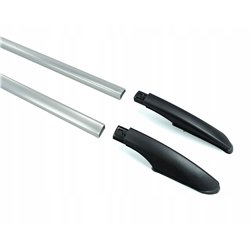 Relingi dachowe dzielone Mercedes V-Klasa W447 L3 ELWB 2014- Alumi