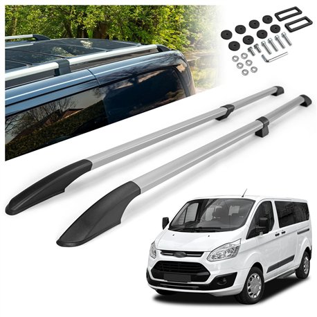 Relingi dachowe dzielone Ford Tourneo Custom I V362 L1 SWB 2012-2023 Sol