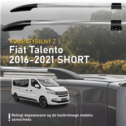 Relingi dachowe dzielone Fiat Talento II 296 X82 L1 SWB 2016-2021