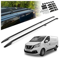 Relingi dachowe dzielone Nissan NV300 I X82 L2 LWB 2016-2021 Alumi