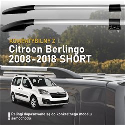 Relingi dachowe dzielone Citroen Berlingo II B9 L1 2008-2018 Alumi