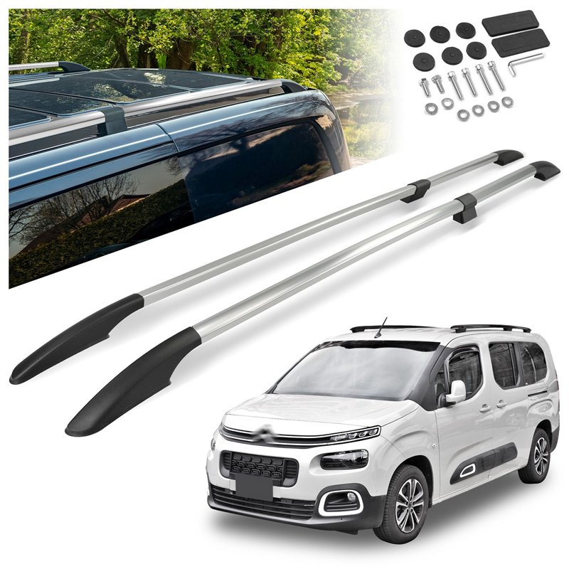 Relingi dachowe dzielone Citroen Berlingo III K9 L2 XL 2018- Alumi