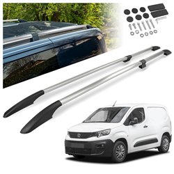 Relingi dachowe dzielone Peugeot Partner III K9 L2 2018- Aluminium