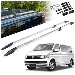 Relingi dachowe dzielone Volkswagen VW Caravelle T6 L1 SWB 2015-2019 Sol