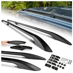 Split roof rails for Volkswagen VW Transporter T6.1 L2 LWB 2019-2023 Solid