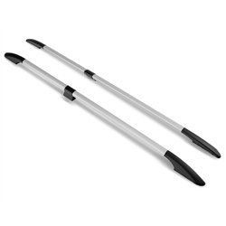 Split roof rails for Fiat Doblo II 263 H1 L1 SWB 2010-2022 Solid Aluminum