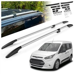 Split roof rails for Ford Tourneo Connect II Mk2 V408 L1 SWB 2013-2022 Soli