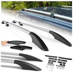 Split roof rails for Ford Tourneo Connect II Mk2 V408 L1 SWB 2013-2022 Soli