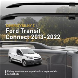 Split roof rails for Ford Transit Connect II Mk2 V408 L1 SWB 2013-2024 Soli