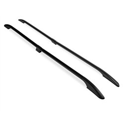 Split roof rails for Nissan Townstar I NFK/XFK L2 2022- Solid Aluminum Pla