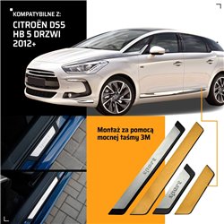 Listwy progowe uniwersalne Audi A1 Sportback Hatchback I 8X 2012-2018 SP