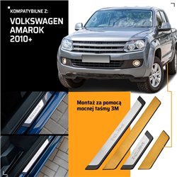 Universal sill trims for Volkswagen VW Amarok I 2H 2010-2020 EXCLUSIVE ste