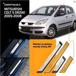 Listwy progowe uniwersalne do Opel Corsa Hatchback F G2J0 U 2019-