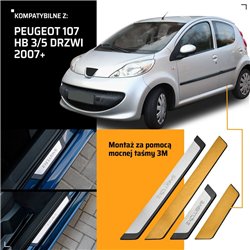 Listwy progowe uniwersalne Skoda Fabia Hatchback III NJ 2014-2021 EXCLUS