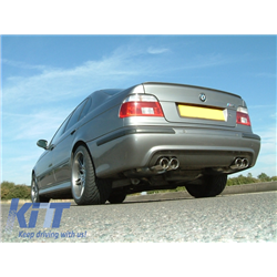 Rear Bumper BMW 5 Series  E39 (1995-2003) Double Outlet M5 Design with PDC