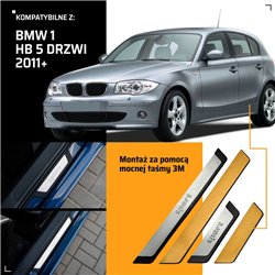 Listwy progowe uniwersalne BMW 1 Seria Hatchback F20 2011-2019 sta