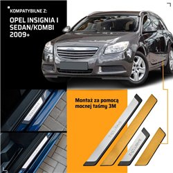 Listwy progowe uniwersalne Opel Insignia Sports Tourer Kombi A G09 2009-