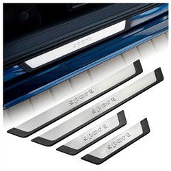 Universal sill trims for Skoda Octavia Liftback II 1Z 2009-2013 SPORT stee