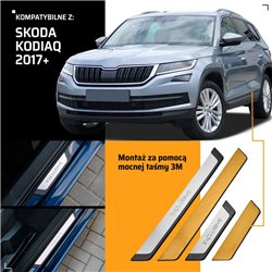 Universal sill trims for Skoda Kodiaq I NS7/NV7/NS6 2017-2023 EXCLUSIVE st