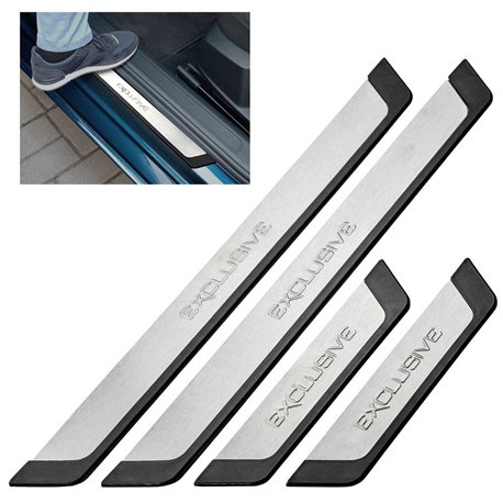 Universal sill trims for Fiat Bravo Hatchback II 198 2007-2014 EXCLUSIVE s