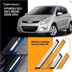 Universal sill trims for Hyundai i20 Hatchback III BC3/BI3 2020- EXCLUSIVE
