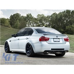 Rear Bumper BMW 3 Series E90 ( 2004-2011) Middle Exhaust M3 Design with PDC