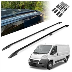 Relingi dachowe dzielone Fiat Ducato III 250/290 L1H1 2006- Alumin