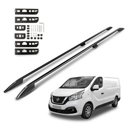 Roof rails for Nissan NV300 I J4 H1 L2 LWB 2016-2021 SKYPORT Aluminum Plas