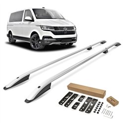 Roof rails for Volkswagen VW Caravelle T6.1 H1 L1 SWB 2019-2023 SKYPORT Al
