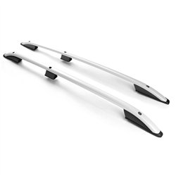 Roof rails for Fiat Doblo II 263 H1 L1 SWB 2010-2022 SKYPORT Aluminum Plas