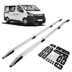 Relingi dachowe Opel Vivaro B X82 H1 L1 SWB 2014-2019 Aluminium plastik