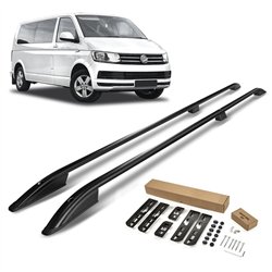 Roof rails for Volkswagen VW Caravelle T6 H1 L2 LWB 2015-2019 SKYPORT Alum
